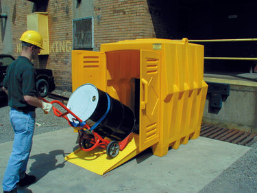 4-Drum Poly Storage Building